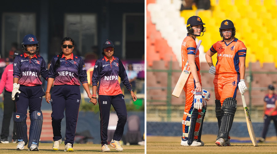नेदरल्यान्ड्ससँग नेपाल २ रनले पराजित