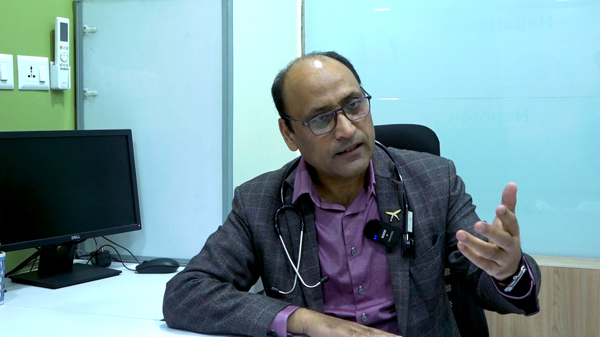 काठमाडौंमा वायु प्रदूषण बढ्दै गए मानिसको मृत्युदर बढ्छ : डा.सन्जय कुमार ठाकुर