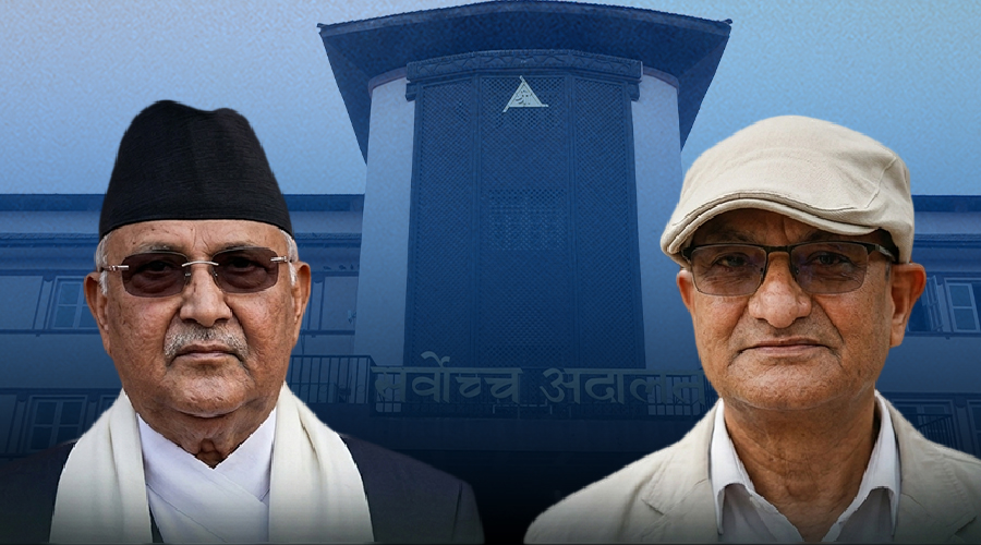 ओली र लेखकको बन्दीप्रत्यक्षीकरण रिटमा सुनुवाइ हुँदै