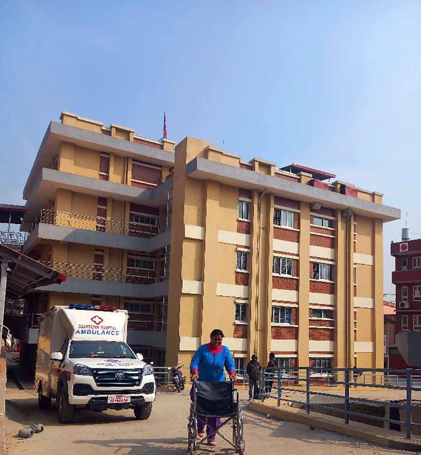 भक्तपुर अस्पतालमा नयाँ भवनबाट सेवा विस्तार