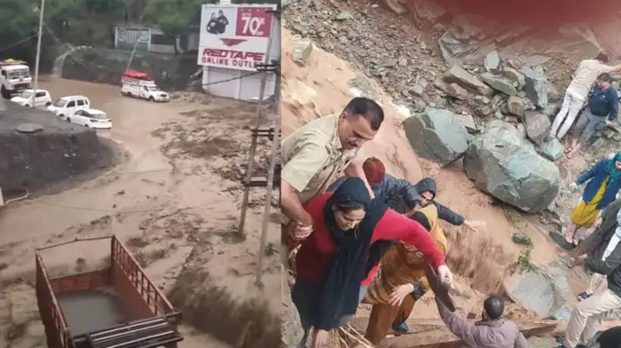 भारतको जम्मू-कश्मीर झरी र बाढीले नराम्ररी प्रभावित