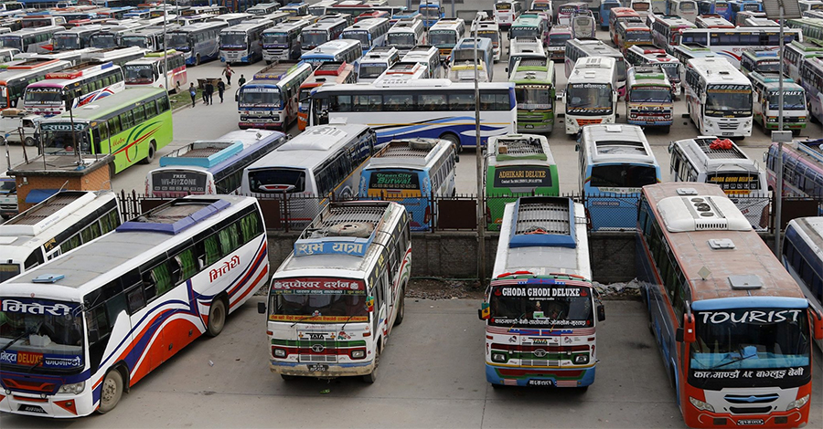 सार्वजनिक सवारी साधनमा आजदेखि ‘रुट परमिट’ खुला