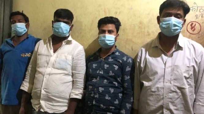 लागूऔषध खैरो हिरोइनसहित चार भारतीय नागरिक पक्राउ