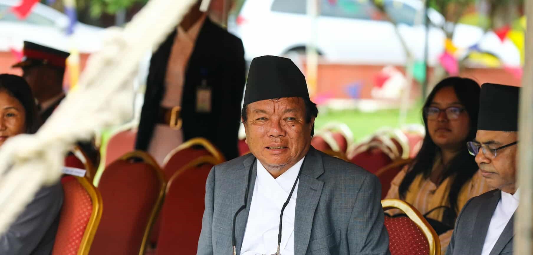 मन्त्री पुनले भने : उद्घाटन वा शिलन्यासमा निमन्त्रणा नगर्नुहोला