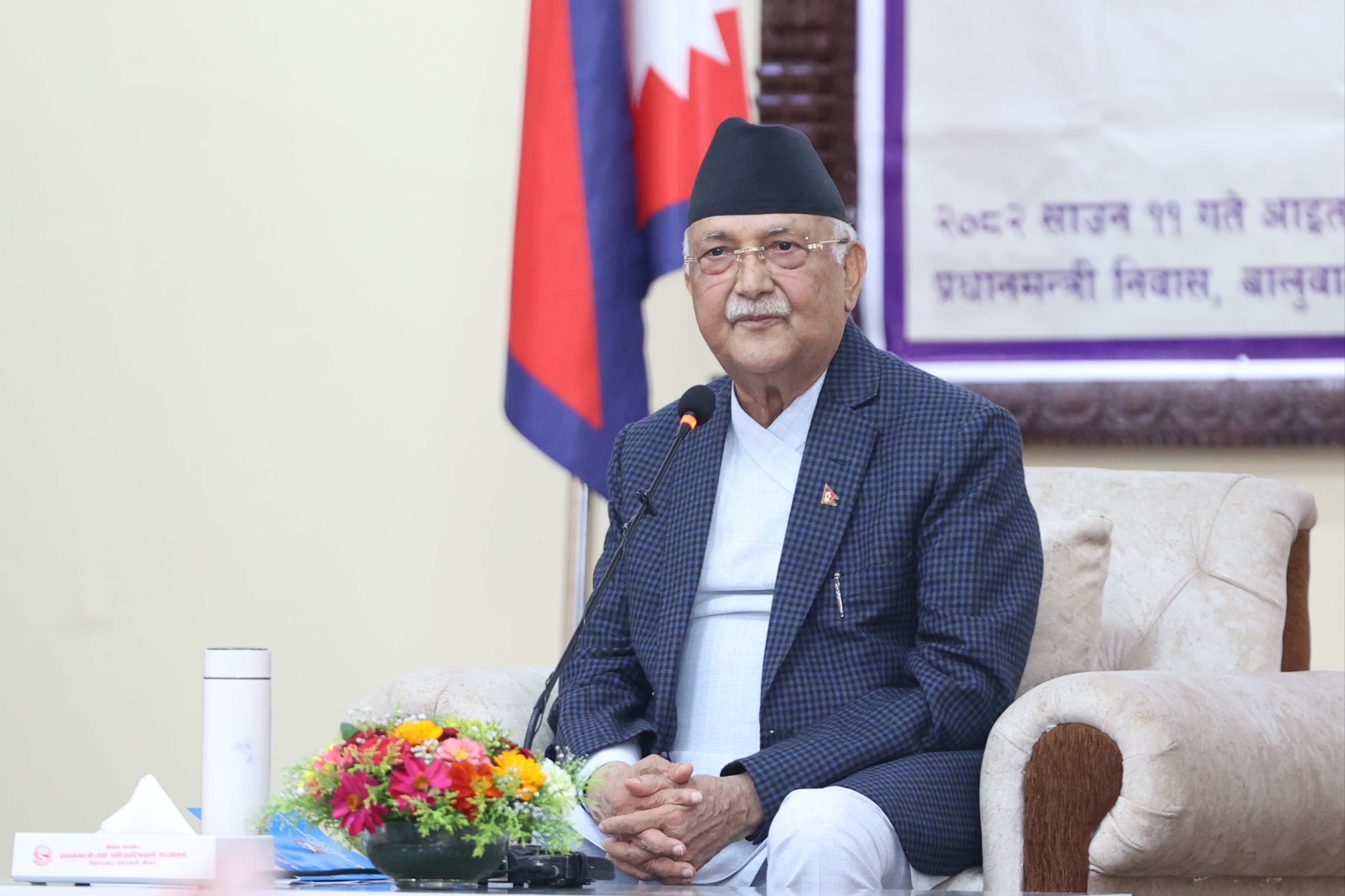 ओलीले गरे बीपीको प्रशंसा : बीपीले नेपाल र भारतका लागि योगदान गरेका छन्