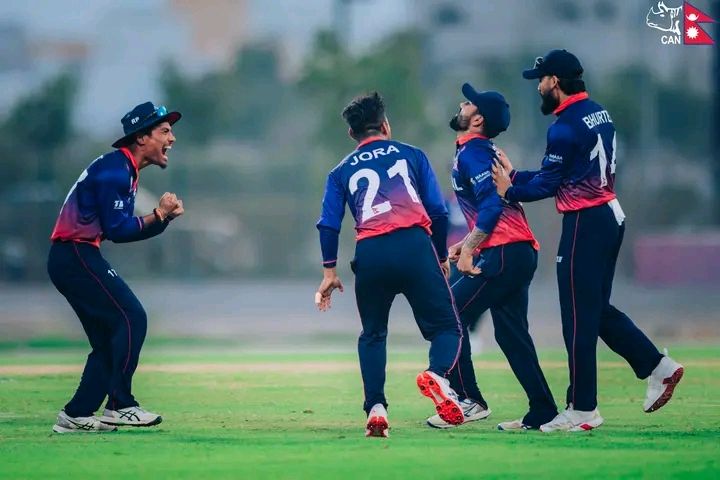 विश्वकप छनोट : कतारसँग नेपाल ५ रनले विजयी