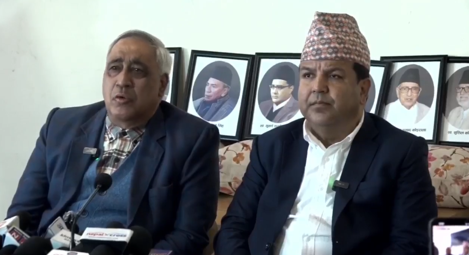 कांग्रेसका चन्द्र भण्डारी र सुनील शर्मा भन्छन् : पार्टी विभाजन हुन दिंदैनौं