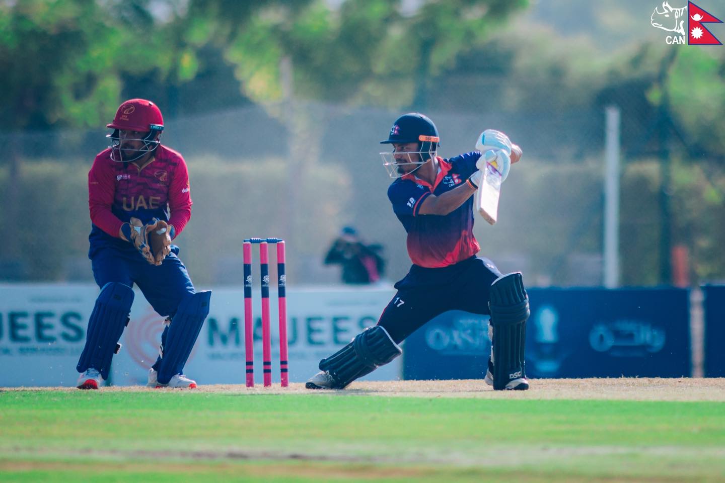 नेपालले दियो यूएईलाई २३४ रनको लक्ष्य