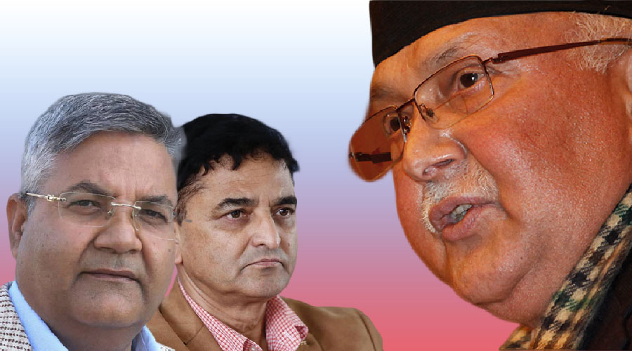 ओली अहंकारको ज्वालाले पिल्सिएको एमालेः रूपान्तरण कि विसर्जन?