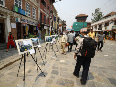 वसन्तपुरमा फोटो प्रदर्शनी