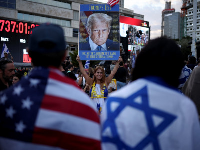 अमेरिकी राष्ट्रपति ट्रम्प इजरायलमा, हमासद्वारा बन्धक बनाइएका २० जना मुक्त