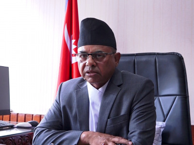 भूमि व्यवस्था, सहकारी तथा गरिबी निवारण मन्त्री अनील कुमार सिन्हाद्वारा पदभार ग्रहण