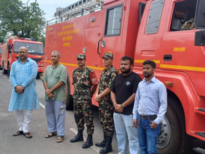 वीरगञ्जमा पानीको आपूर्ति गर्न मधेश प्रदेश सरकारद्वारा वारुणयन्त्र र ट्याङ्कर परिचालन