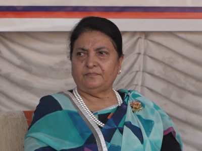 गणतन्त्रको रक्षा गर्दै समुन्नत नेपाल बनाउनु सबैको साझा दायित्व हो : पूर्वराष्ट्रपति भण्डारी