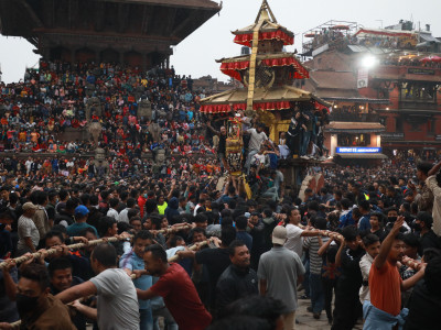 भक्तपुरमा आजदेखि बिस्काः जात्रा
