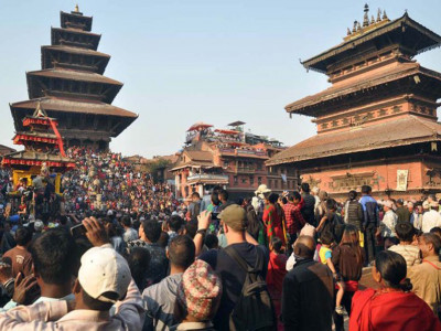 आजदेखि भक्तपुरमा बिस्का जात्रा शुरु हुँदै