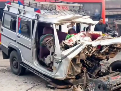 टिपरको ठक्करले जिपमा सवार तीनजनाको मृत्यु
