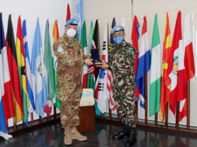 लेबननमा तैनाथ बर्दबहादुर गण सर्वोत्कृष्ट