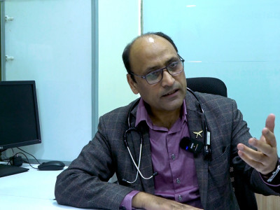 काठमाडौंमा वायु प्रदूषण बढ्दै गए मानिसको मृत्युदर बढ्छ : डा.सन्जय कुमार ठाकुर