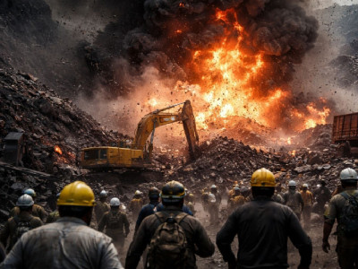 भारतको अवैध कोइलाखानीमा विस्फोट : १८ जनाको मृत्यु