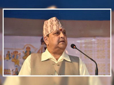 जानकी मन्दिर दर्शन गर्न पूर्वराजा ज्ञानेन्द्र जनकपुरधाममा