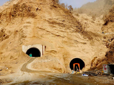 तनहुँ जलविद्युत् आयोजनाः डाइभर्सन टनेलको ब्रेक थ्रु