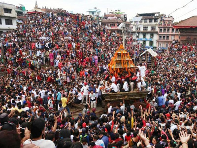 इन्द्रजात्रा अवलोकन गर्न २० विदेशी पाहुना आउँदै