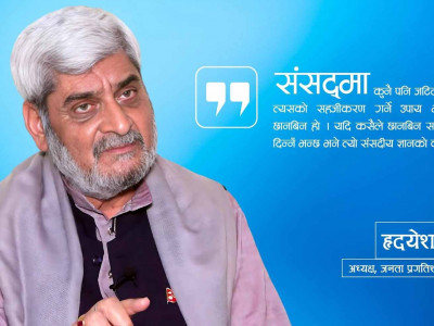 ‘संसद्लाई सरकार जन्माउने थलोको रुपमा प्रयोग मात्रै गरियो’