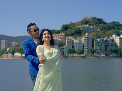 मकाउमा खिचियो ‘जुन झारी दिउँला’, भिडियोमा देखिए कुमार र सम्झना