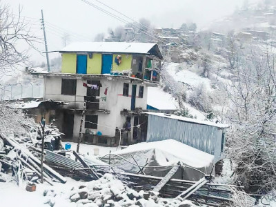 मुगुमा फेरि हिमपात, बस्ती सेताम्य, किसानलाई राहत