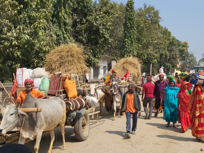 मिथिला माध्यमिकी परिक्रमा आज महोत्तरीको मटिहानीमा