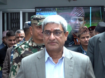 भूकम्पबाट प्रभावित ठाउँमा स्थायी आवास निर्माण जारी छ : गृहमन्त्री