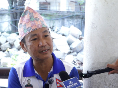 दल दर्ता गर्न आएका हर्क साङपाङ भन्छन् : श्रम गर्ने मान्छेलाई माटोसँग जोड्छु