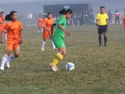 बकैया कप २०८२ को दोस्रो दिन महिला खेल सम्पन्न