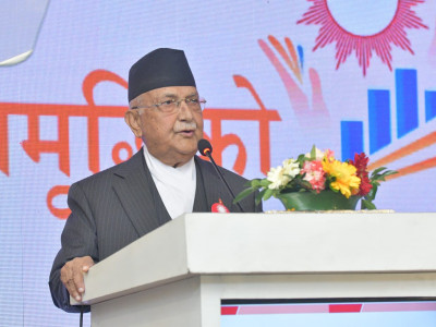 युवालाई ‘आगो’ को संज्ञा दिँदै ओलीले भने : आगोलाई दिशा र उर्जा आवश्यक हुन्छ