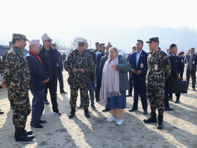 द्रुतमार्गमा प्रधानमन्त्रीको निरीक्षण : धाार्मिक विश्वास र सम्पदालाई असर नपारी निर्माण गरौं