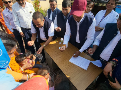 मधेश प्रदेशमा राष्ट्रिय भिटामिन ’ए’ कार्यक्रम सुरु