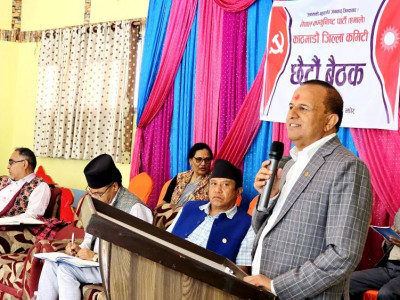 विगतका शासकको दिमागमा चढ्दै नचढेको विकासको काम एमालेले गरेको छ : शंकर पोखरेल