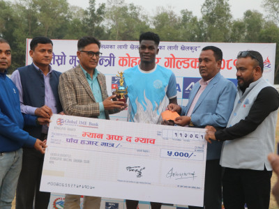 मुख्यमन्त्री कोहलपुर गोल्डकपमा राइजिङ स्टार फाइनल प्रवेश