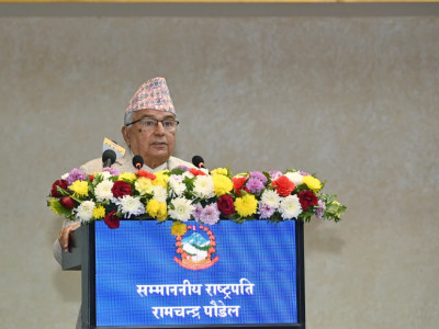 राज्यको वैधानिकता र सामाजिक न्यायमाथिको गम्भीर चुनौती : राष्ट्रपति