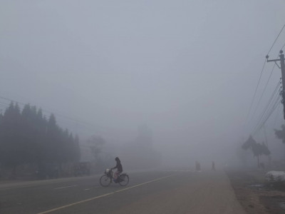 बाक्लो हुस्सुका कारण जनजीवन प्रभावित, राजमार्गमा सवारी चलाउन कठिन