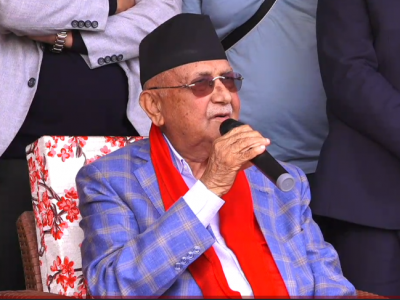 काठमाडौंका मतदातालाई ढाँट्न नसकेपछि बालेन झापा झरेका हुन : ओली