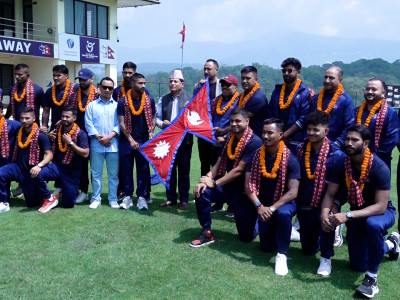 नेपाली क्रिकेट टोली स्कटल्याण्ड उड्यो