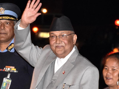 प्रधानमन्त्री ओली आज स्वदेश फिर्ता हुदैँ