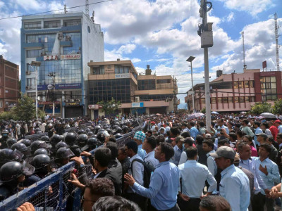 शिक्षक आन्दोलनको दोस्रो दिन: सर्वसाधरणदेखि विद्यार्थिसम्मलाई सास्ती
