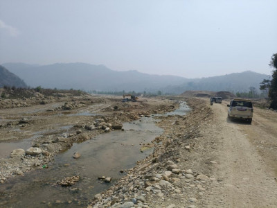 सामरी खोलामा मापदण्ड विपरीत उत्खनन, अनुगमनपछि कारबाहीको तयारी