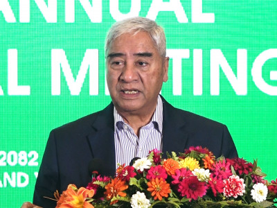 नेपालमा ढुक्कसँग लगानी गर्ने सहज वातावरण बनाउनुपर्छ : सभापति देउवा