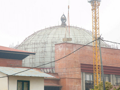 नयाँ सांसद तयार, संसद् भवन अझै अधुरो