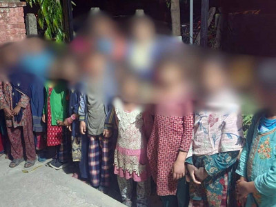 मानव तस्करीको आशंकामा २८ बालबालिका सुर्खेत प्रहरीको नियन्त्रमा