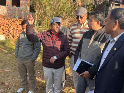 पोखरा स्वास्थ्य विज्ञान प्रतिष्ठानको भवन निर्माण अलपत्र